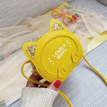 Child Skew Cross Pack Princess Fashion Cute Little Single Shoulder Han Edition Beauty Poptide Male Girl Cartoon Bag Baby Mini