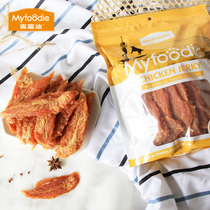 McFudi dog snacks chicken breast Teddy dog chicken bars golden feather pet grinding teeth chicken dried chicken 907g