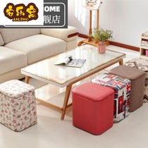 Stool that can be put on things light luxury Nordic shoe stool home into the door bedside storage stool