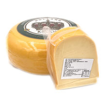 Dutch imported Crown yellow pox cheese wheel up to dry cheese 450g ready-to-eat cheese with red wine pasta