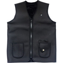 Intelligent heating vest mens and womens winter outdoor charging heating vest middle-aged and elderly warm electric clothes