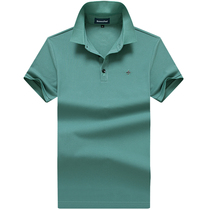 2022 New Summer Men Short Sleeve T-shirt Polo Shirts Polo Shirt Collar Mens Loose Half Sleeves Pure Cotton Compassionate Business Tx