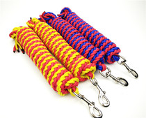 The horse rope colored and lengthened horse reins Orlen Machine Equestrian Cage reins