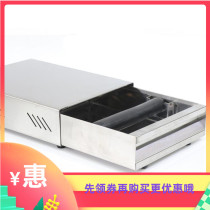 Bar drawer type powder box stainless steel coffee waste box knock slag box slag barrel stainless steel storage box