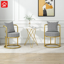 Nordic Balcony Net Red Small Table Chair Modern Minimalist Bedroom One Table Two Chair Tea Table Casual Chair Three Sets Sofa Chair