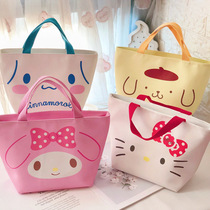 Primary school lunch bag rice bag heat preservation lunch box bag large Hand bag large capacity office worker insulation bag bucket for children