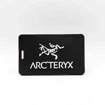 Arcteryx Archaeopteryx boarding pass aluminum alloy identity tag luggage tag outdoor travel friends