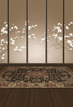 2019 exhibition family portrait costume background Chinese style cheongsam background photo studio costume family portrait background FU-407