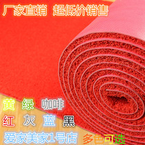 Washed Plastic Dust Removal Blanket Waterproof Plastic Hotel Gate Ground Mat Can Cut Process Lift Custom Commercial Carpets