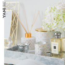 Nordic ins Living room desktop Home bedroom Indoor scented candles Air purification Plant paraffin candle aromatherapy