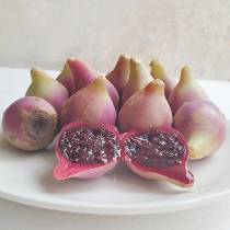 With case 2 catfish Cactus Fruit Fresh Fruit Red Leather Mini Fruit