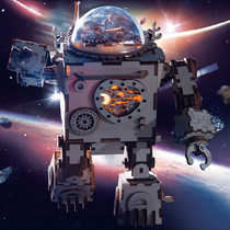 Ruo Ruoli three-dimensional puzzle wooden music box diy handmade birthday gifts for men and women