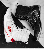 Boxing shoes Wrestling shoes Mens training squat shoes Gym Sanda martial arts shoes Fight fighting venom shoes