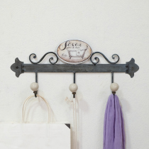 American home adhesive hook Nordic wrought hook creative wall door coat hook toilet towel adhesive hook