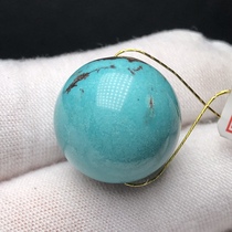 Boutique High Porcelain Green Pine Stone Round Pearl 18 3mm Scattered Beads Single Beads