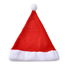New Year Christmas supplies Christmas Hat Flat-brimmed hat Adult children Santa Claus costumes