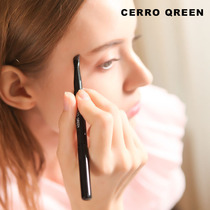 Cerro Qreen Double-headed makeup brush Multi-function eyebrow brush Eyebrow powder brush Eyebrow finishing brush Eyelash brush with cover
