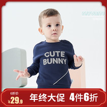 cutebunny baby autumn clothes 1-3 year old male treasure pullover sweater baby cotton jacket little boy handsome clothes