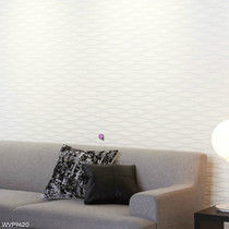 Japan imported wallpaper white wave pattern wallpaper sofa background wall living room wallpaper simple WVP9620