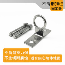 Stainless Steel Dog Pile Wall Ground Bolt Dog Fixer Pet Indoor outdoor pooch Pile Golden Fur Mound