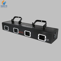 New four-head four-color laser light full-color beam line light bar stage effect laser light private room laser light