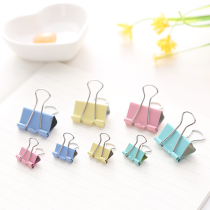 Business Multipurpose Long Tail Clip Book Clip Stationery Iron Clip Large Office Study Small Clip Dovetail Clip Folder Folder