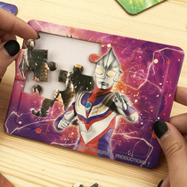 Ultraman puzzle 3-4-6 years old Baby boy girl intelligence puzzle Childrens cartoon puzzle early education toy 2 years old
