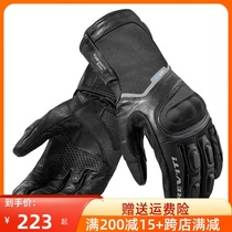 Motorcycle riding gloves locomotive waterproof cold-proof and fall-proof touch screen knight leather four seasons warm mens cycling equipment