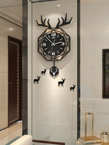 Wall Hanging Accessories Wall-mounted Wall TV Adornment Nordic Deer Head Dining Room Net Red Wall Pendant Background Creativity