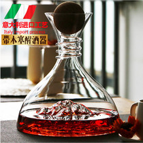 Iceberg with cover iceberg crystal glass red wine decanter fast wine Wine Distributor Red Wine Glass