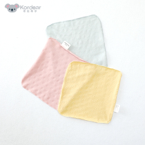 Newborn baby Baby saliva towel Summer thin small square towel Baby face towel soft does not hurt the skin