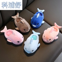 Baby slippers autumn and winter thin winter baby children 1-3 years old cute children cotton shoes girls indoor warm 2