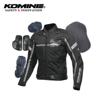 Japan KOMIME spring summer autumn motorcycle riding suit with protective gear anti-drop racing suit slim jacket JK-133
