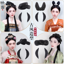 Hanfu Wigs Hair Bag Ancient Costucco Styling Women's Hair Cushion Hair Bag Ming Hair Bun Ancient Style Universal Hair Twist Bag