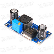 LM2596S-ADJ Adjustable step-down power supply module with lamp small chip small volume DC-DC regulator module