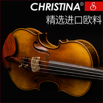 Kristina new S300D imported European violin professional grade examination performance hand-made violin