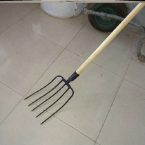 Land-opening Ripper gardening tools grass forks iron forks four-strand forks firewood open mountains household garden waste farmers