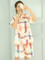 Bath clothes sweat steam clothes couple cotton high-grade parent-child cotton foreign breasts double cotton ladies plus size