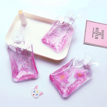 Carlo home into oil quicksand injection water hot water bag mini hipster hand warmer winter cute explosion proof warm water bag