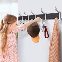 Kitchen adhesive hook paste strong hook door rear clothes wall hanging clothes rack Sticky Wall non-perforated coat hook no nail