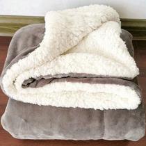 Sleeping blanket beauty salon room hairy foot bath shop blanket quilt thick winter warm blanket car boy