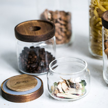 Duoyi with lid sealed jar glass food jar dry goods storage tank snack jar grocery storage tank tea jar