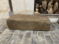 Yunnan weathered wood wabi solitary wind home material old oak trough tatami low coffee table decoration base