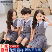 British style school uniforms childrens class uniforms summer clothes primary school uniforms graduation photos clothing female academy style