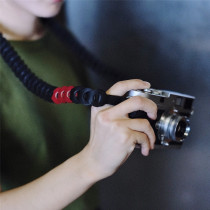 cam-in personality cow leather genuine leather splicing pure handmade micro-single-phase machine harness Fuji Leica Sony