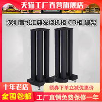 Ten-year-old store sound Yue Huidian 1823 bookshelf speaker tripod Advanced rack filling black gold sand factory direct operation