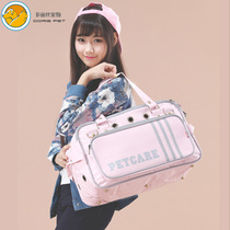 Pet Backpack Kitty Single Shoulder Bag Cat Backpack Dog Skew Satchel Handle Carrying Jokesha Teddy Out Portable Bag