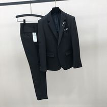 Suit suit mens three-piece Korean slim casual small suit groom wedding handsome best man group dress trend