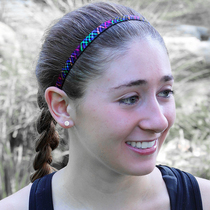 Sweaty Bands sports hair band female gorgeous life narrow sweat absorption running yoga headband non-slip hair strap