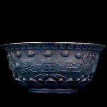 Pure copper cornucopia ornaments Feng Shui Zhaicai desk opening Zucai gift home decorations Copper Basin decoration